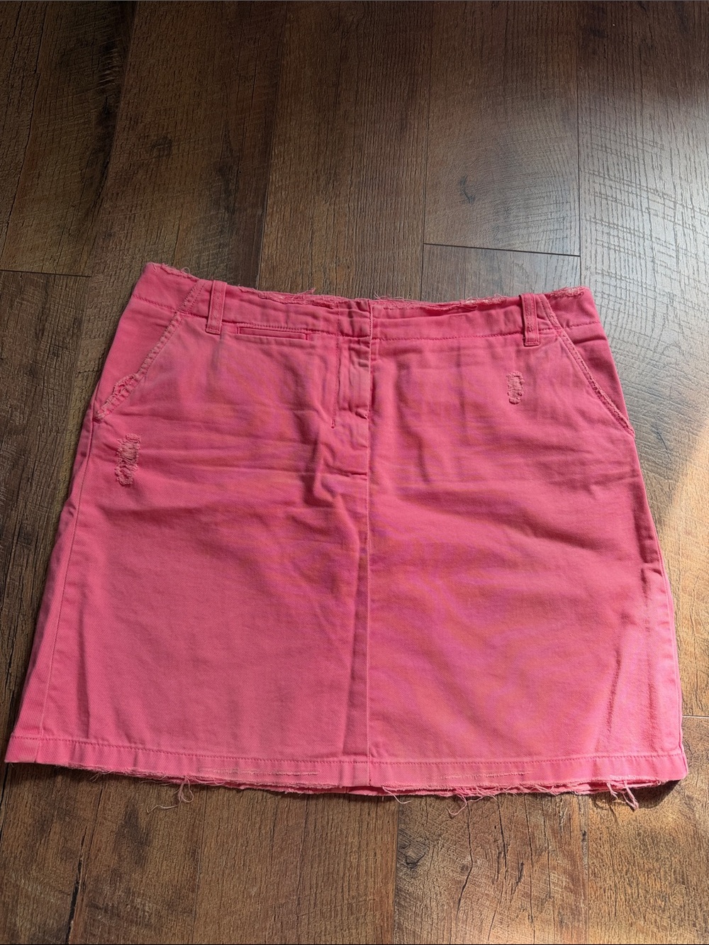 J. Crew Coral Pink Mini Skirt
